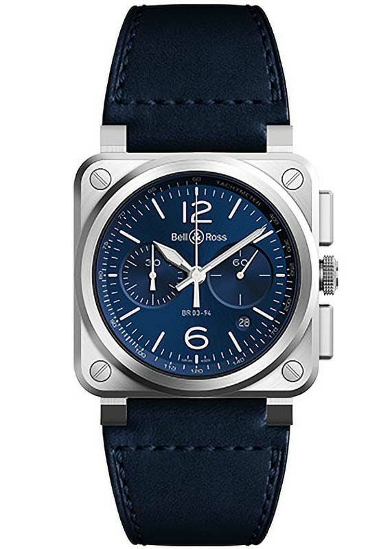 Bell ＆ Ross BR 03-94 BLUE STEEL ベル＆ロス BR 03-94 ブルースティール BR0394-BLU-ST/SCA