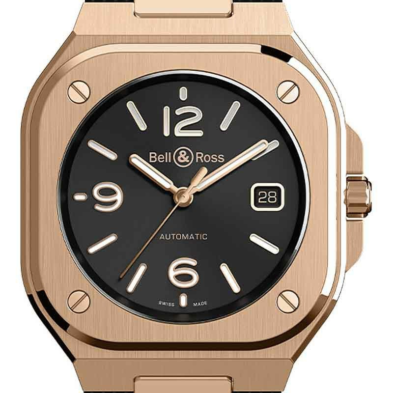 Bell ＆ Ross BR 05 GOLD ベル＆ロス BR 05 ゴールド BR05A-BL-PG/SRB