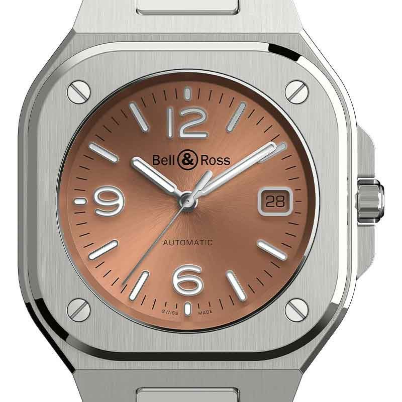 Bell ＆ Ross BR 05 COPPER BROWN ベル＆ロス BR 05 コッパー ブラウン BR05A-BR-ST/SST