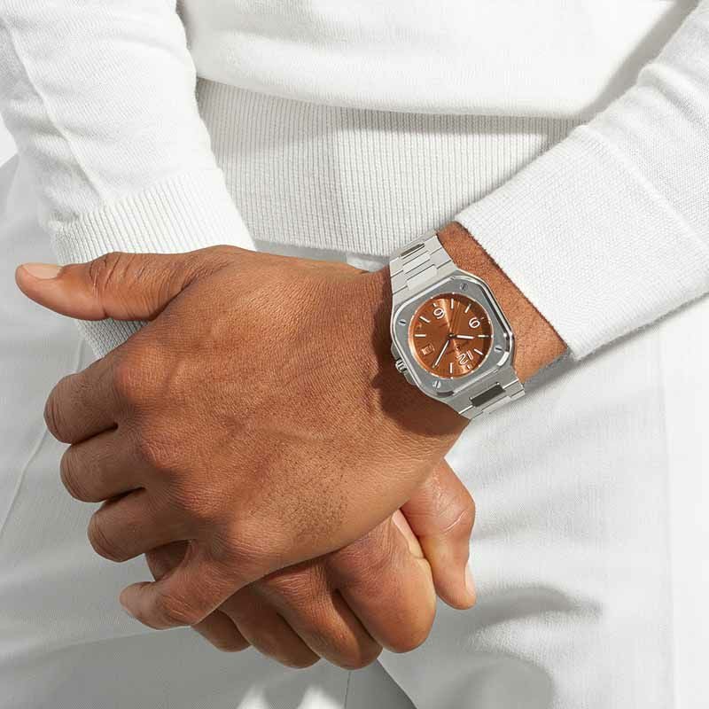 Bell ＆ Ross BR 05 COPPER BROWN ベル＆ロス BR 05 コッパー ブラウン BR05A-BR-ST/SST