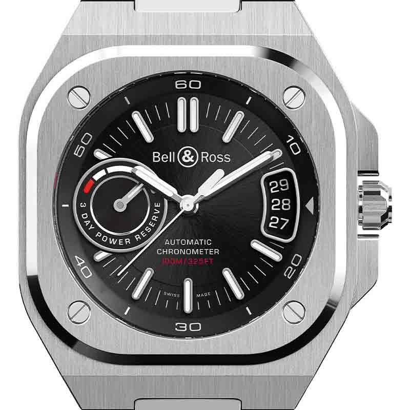 Bell ＆ Ross BR-X5 BLACK STEEL ベル＆ロス BR-X5 ブラック
