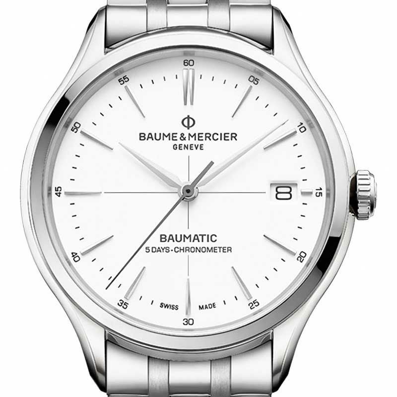 BAUME＆MERCIER Clifton Baumatic COSC 10505 ボーム＆メルシエ