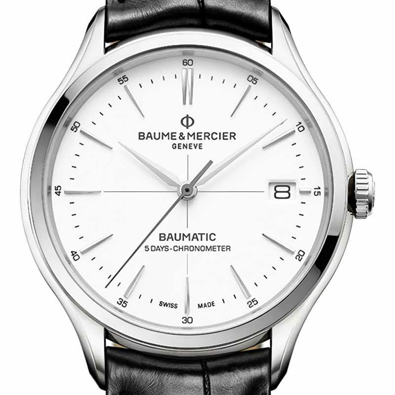 BAUME＆MERCIER Clifton Baumatic COSC 10518 ボーム＆メルシエ 