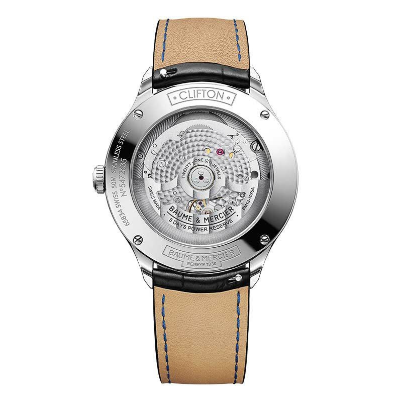 780119/Baume & Mercier ボーム＆メルシエ 5231.2 BAUME＆MERCIER CLIFTON BAUMATIC BLACK COSC 10692 ボーム＆メルシエ