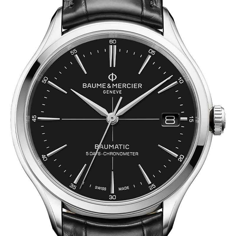 BAUME＆MERCIER CLIFTON BAUMATIC BLACK COSC 10692 ボーム＆メルシエ