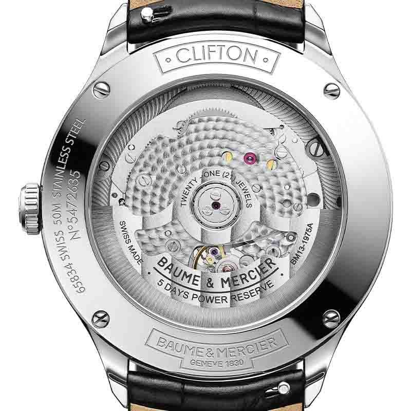 BAUME＆MERCIER CLIFTON BAUMATIC BLACK COSC 10692 ボーム＆メルシエ