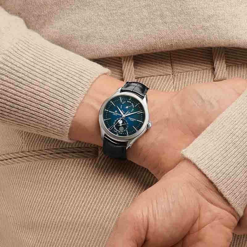 【稼働】BAUME&MERCIER BAUMATIC 手巻き時計 デイト 2023年 ボーム＆メルシエ新作 クリフトン ボーマティック デイト