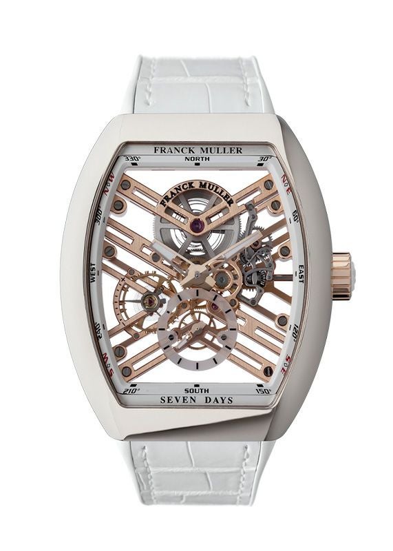 FRANCK MULLER VANGUARD 7 DAYS POWER RESERVE SKELETON フランク