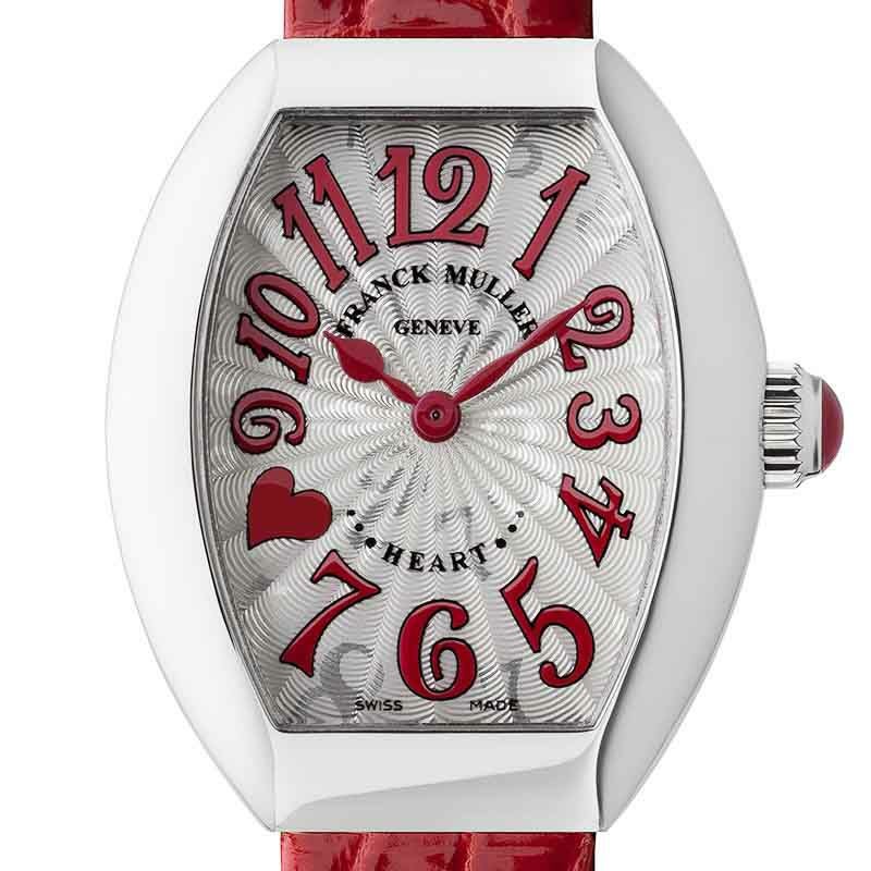 ☆美品★内箱・保証書付き【FRANCK MULLER】フランクミュラー ハートトゥハート 5002SQZ クォーツ レディース【ev20】 フランク ミュラー ハート トゥ ハート 5002SQZC9HJRED OAC – FRANCK