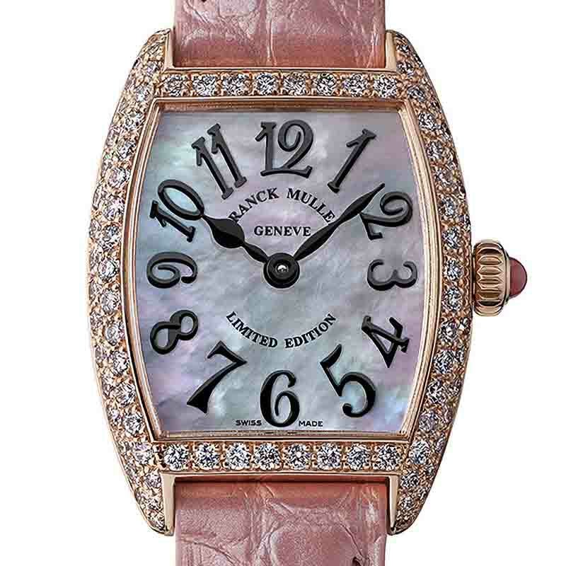 FRANCK MULLER INTERMEDIATE MOTHER OF PEARL DIAMOND フランク ミュラー インターミディエ マザー オブ パール ダイヤモンド 2252QZMOPD 5N