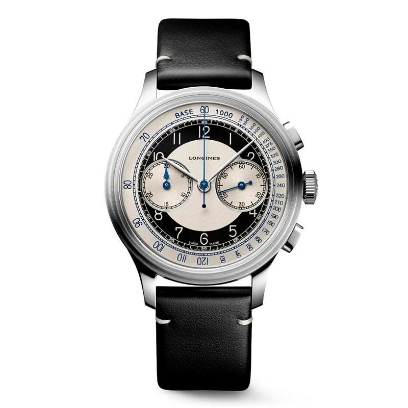 LONGINES HERITAGE CLASSIC CHRONOGRAPH “TUXEDO” ロンジン ヘリテージ クラシック クロノグラフ “タキシード” L2.830.4.93.0