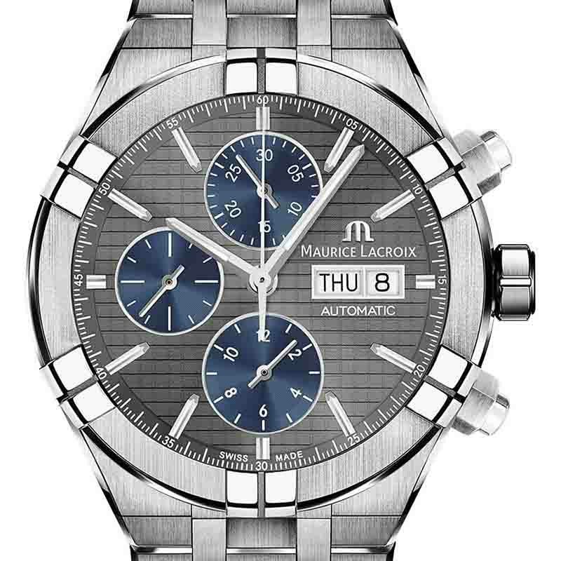 MAURICE LACROIX AIKON AUTOMATIC CHRONOGRAPH TITANIUM モーリス・ラクロア アイコン オートマティック クロノグラフ チタニウム AI6038-TT032-330-1