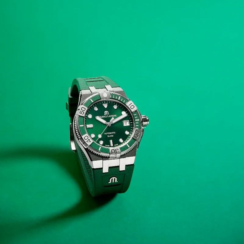 メルクロ Maurice Lacroix Aikon Venturer 38mm AI6057-SSL50-630-5 | Chrono24