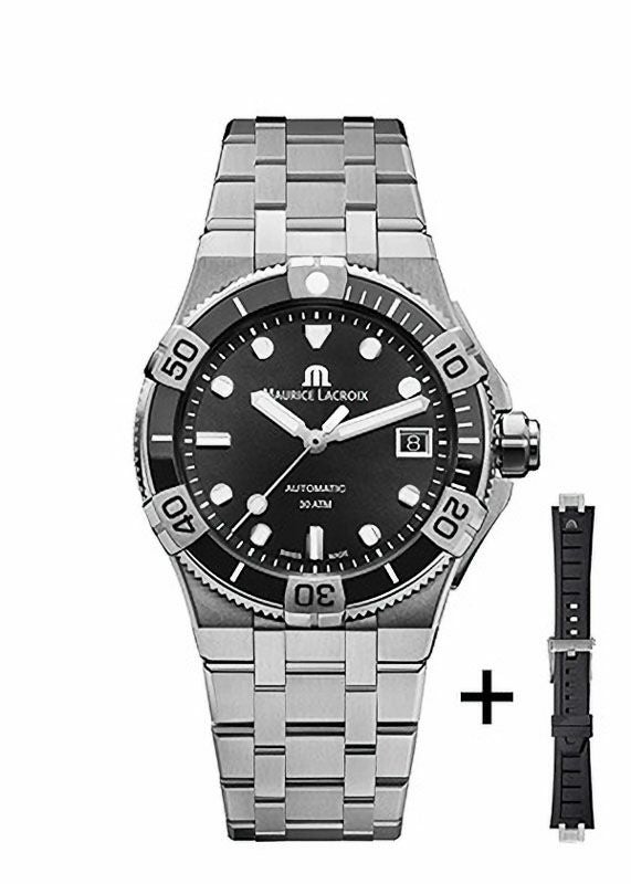 MAURICE LACROIX AIKON Venturer 38 mm Strap Set モーリス・ラクロア アイコン ベンチュラ― 38 mm ストラップセット AI6057-SSL2F-330-A