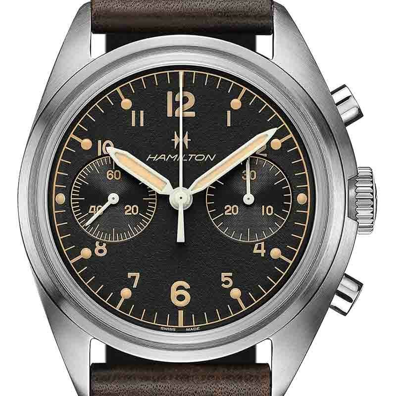 HAMILTON KHAKI AVIATION PIONEER MECHANICAL CHRONO ハミルトン 