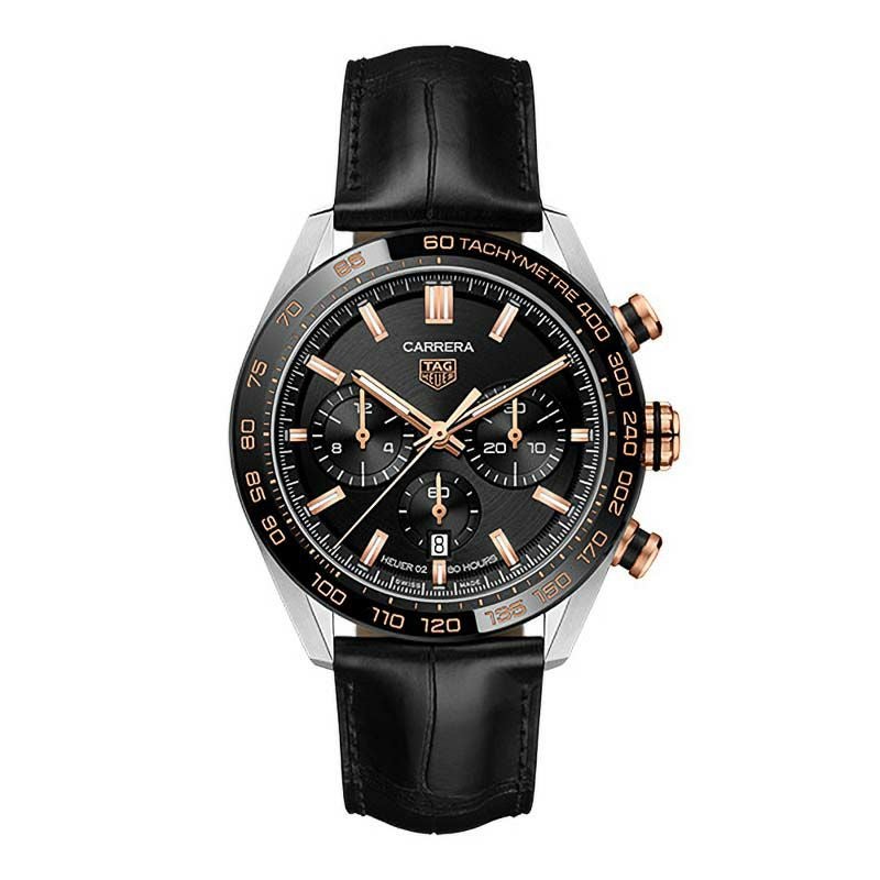 TAG Heuer CARRERA CALIBRE HEUER 02 SPORTS CHRONOGRAPH タグ