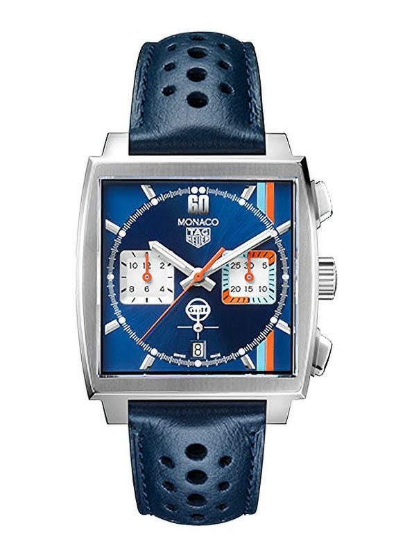 TAG Heuer MONACO CALIBRE HEUER 02 GULF SPECIAL EDITION タグ