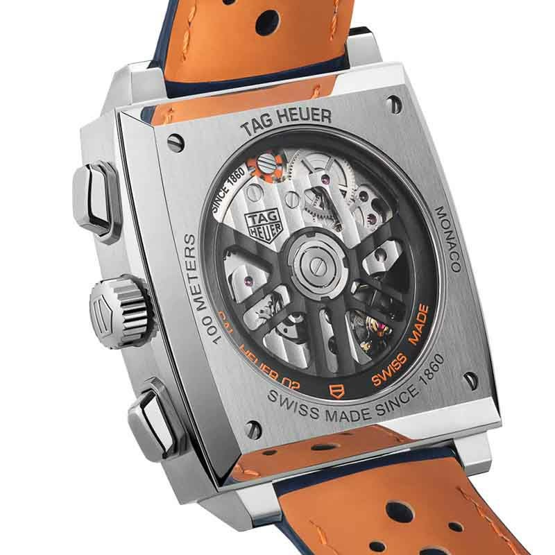 TAG Heuer MONACO CALIBRE HEUER 02 GULF SPECIAL EDITION タグ