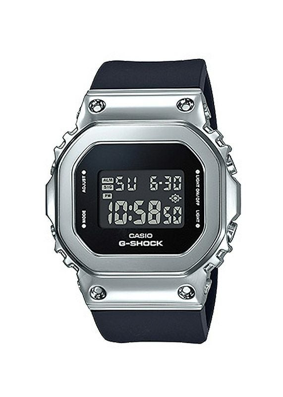 スモールG-SHOCK［電池新品］GM-S5600シルバー＆ブラック レディース G-SHOCK DIGITAL WOMEN ジーショック デジタル ウーマン GM-S5600-1JF