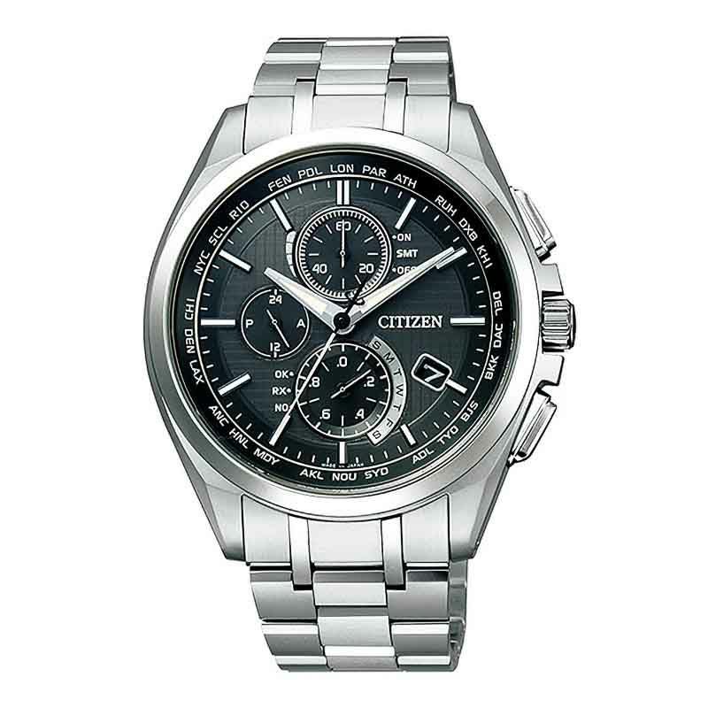シチズンアテッサAT8040-57A電波時計 エコ・ドライブ ATTESA Eco-Drive Radio Controlled Watch Direct Flight アテッサ