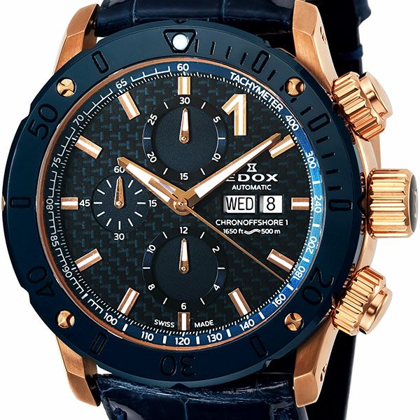 EDOX CHRONOFFSHORE-1 CHRONOGRAPH AUTOMATIC エドックス クロノ