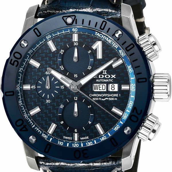 EDOX CHRONOFFSHORE-1 CHRONOGRAPH AUTOMATIC エドックス クロノ 