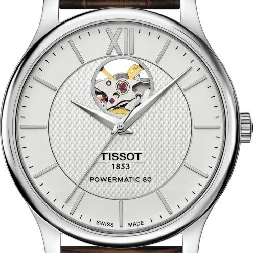 TISSOT TRADITION Automatic Open Heart ティソ トラディション
