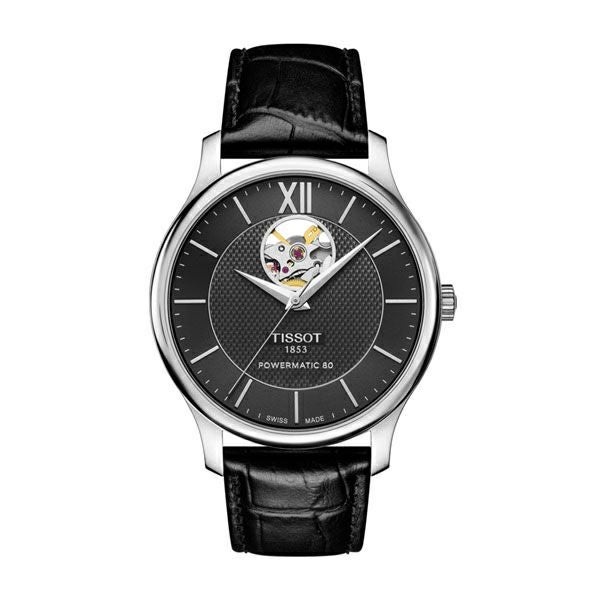 TISSOT トラディション　オートマティック　オープンハート　自動巻き　値下げ TISSOT TRADITION Automatic Open Heart ティソ トラディション