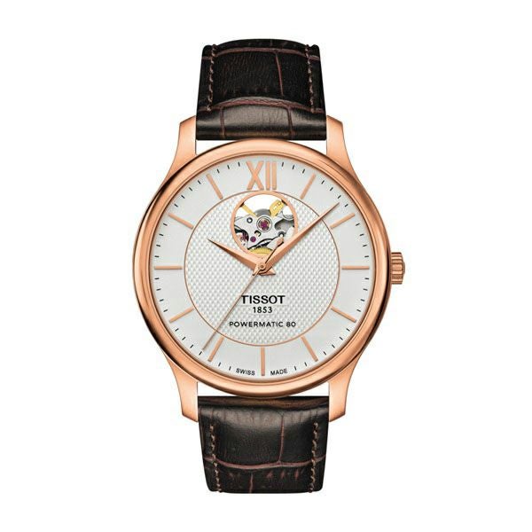 TISSOT TRADITION Automatic Open Heart ティソ トラディション