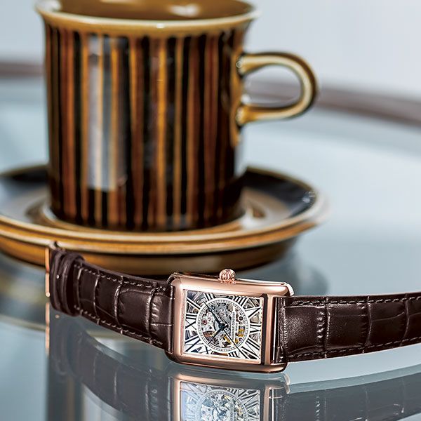 FREDERIQUE CONSTANT CLASSICS CARREE AUTOMATIC SKELETON