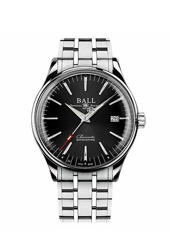 BALL Watch Trainmaster Manufacture 80 Hours ボールウォッチ トレインマスター マニュファクチュア80 NM3280D-S1CJ-BK