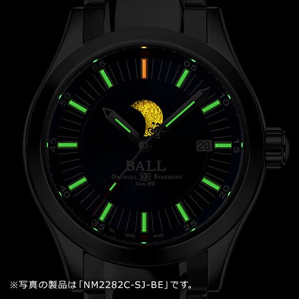 BALL WATCH MOONPHASE ボール ウォッチ ムーンフェイズ NM2282C-SJ-BE