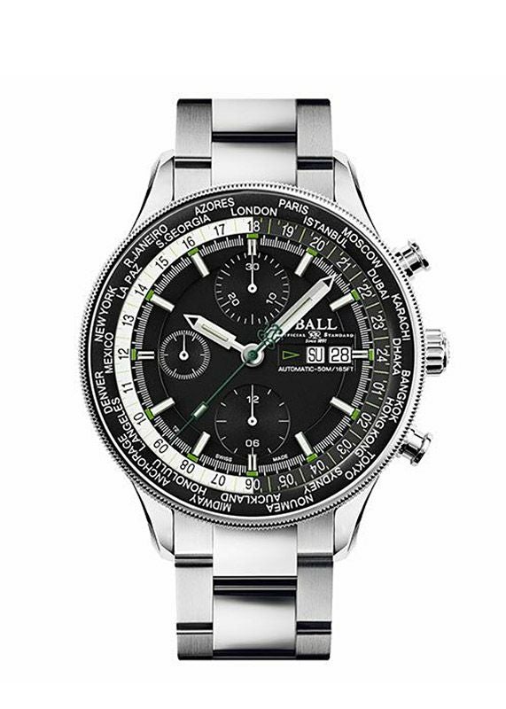 BALL WATCH NAVIGATOR WORLD TIME CHRONOGRAPH ボール ウォッチ