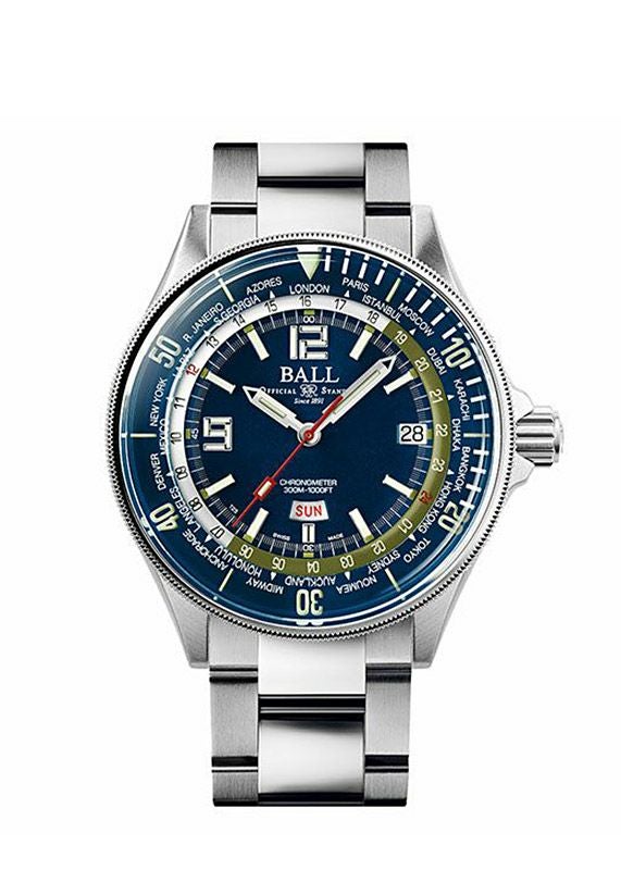 BALL Watch Engineer Master II Diver World Time ボールウォッチ エンジニアマスターII ダイバー ワールドタイム DG2232A-SCJ-BE