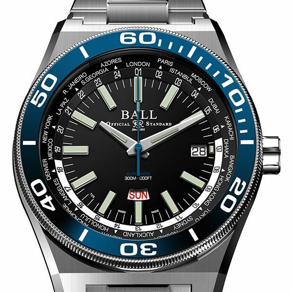 BALL Watch Road Master World Time ボールウォッチ ロードマスター ワールドタイム DG3032A-SJ-BKBE