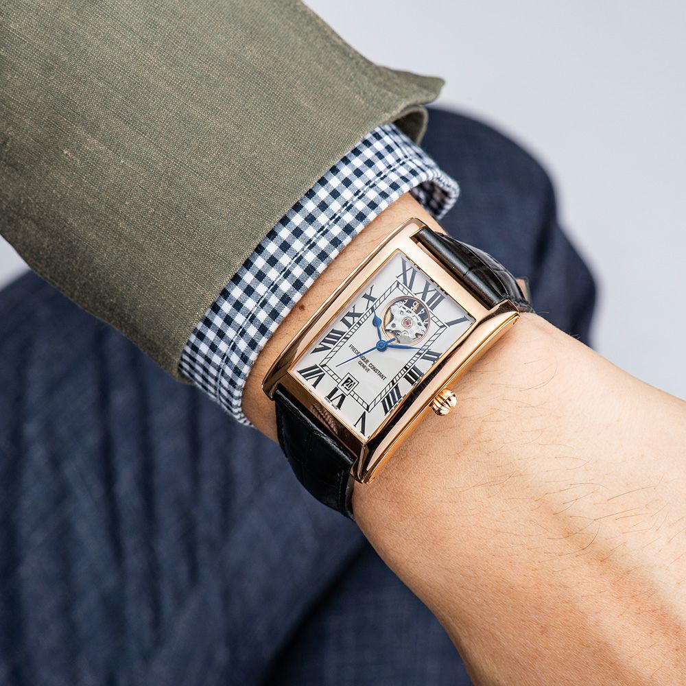 FREDERIQUE CONSTANT クラシック カレ ハートビート FREDERIQUE CONSTANT CLASSIC CARREE AUTOMATIC HEARTBEAT