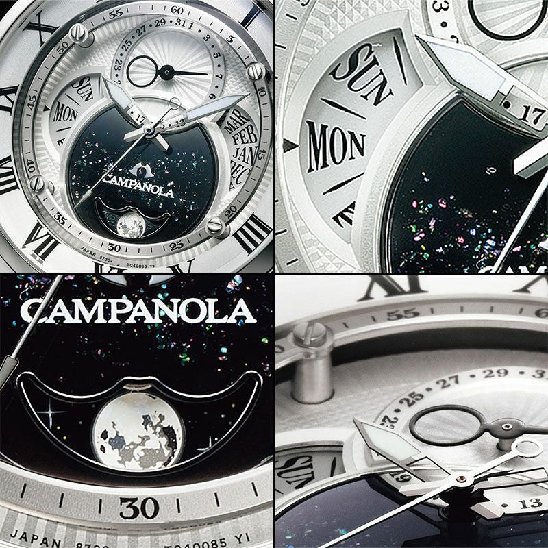 CAMPANOLA ECO-DRIVE カンパノラ エコドライブ リングソーラー 紺瑠璃 こんるり BU0020-20A