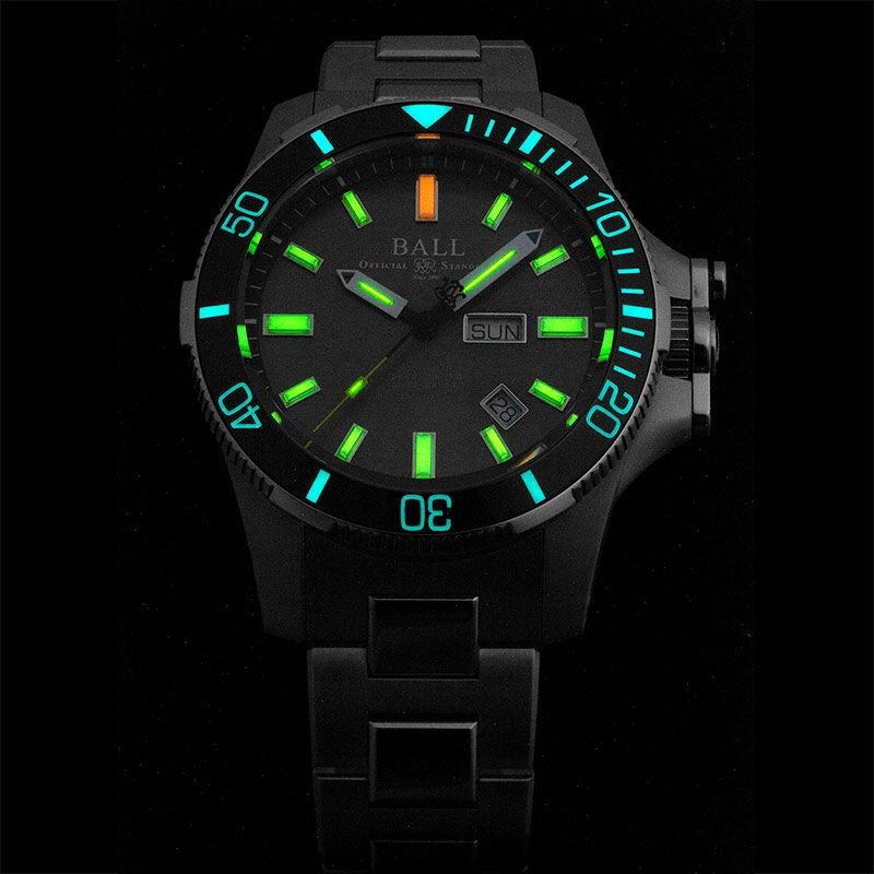 BALL WATCH SUBMARINE WARFARE BLACK MOP ボール ウォッチ エンジニア