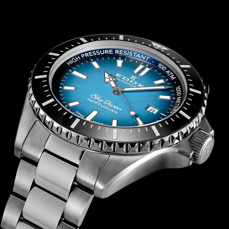 EDOX NEPTUNIAN AUTOMATIC エドックス ネプチュニアン オートマティック 80120-3NM-BUIDN