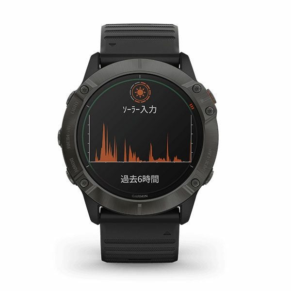 GARMIN fenix 6X Pro Dual Power Ti Black DLC ガーミン フェニックス 