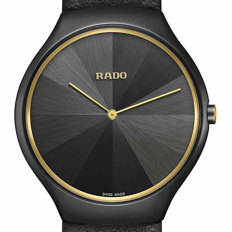 RADO ラドー トゥルー シンライン 未使用品 腕時計 セラミック ラバー レディース [中古] RADO（ラドー） トゥルー シンライン 未使用品 腕時計 セラミック