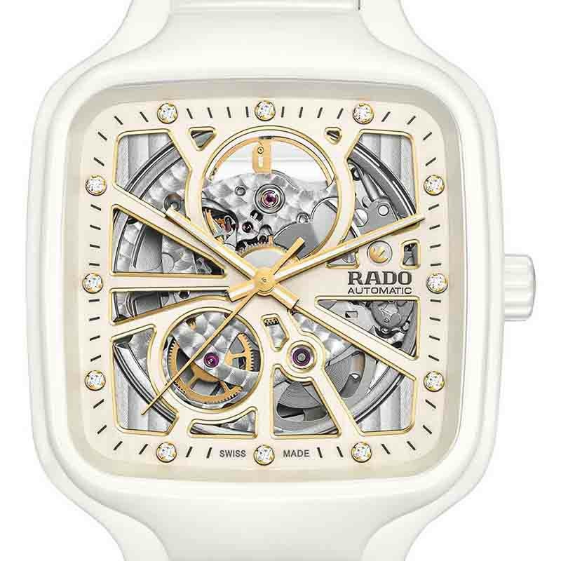 RADO True Square Automatic Open Heart ラドー トゥルー スクエア