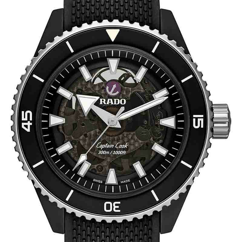 RADO Captain Cook High-Tech Ceramic ラドー キャプテン クック