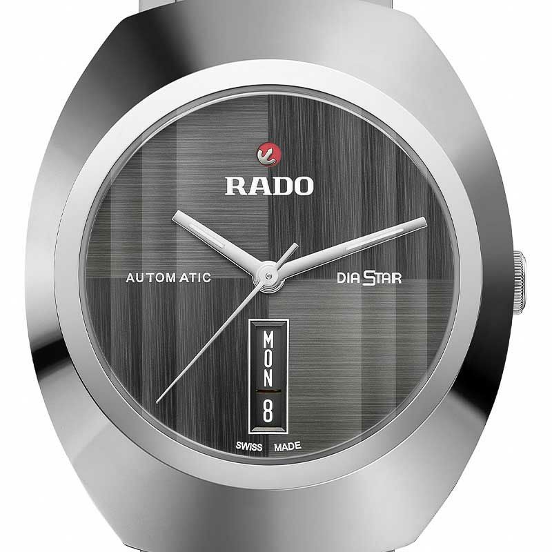 ✨RADO✨ラドー✨デイト✨ブラック文字盤✨DIASTAR✨シルバー✨腕時計✨ RADO DiaStar Original ラドー ダイヤスター オリジナル R12160103