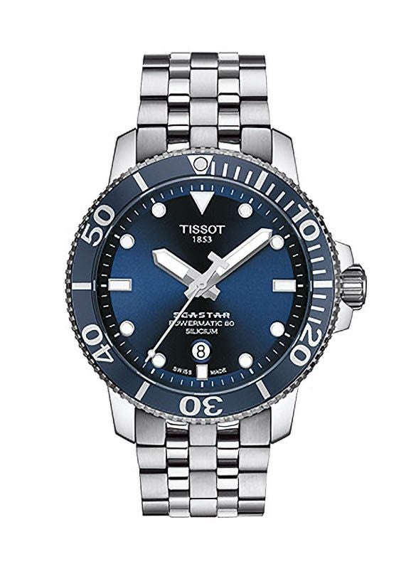 TISSOT SEASTAR 1000 AUTOMATIC SILICIUM ティソ シースター