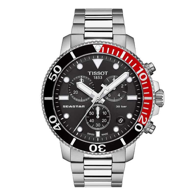 TISSOT SEASTAR 腕時計 ヴィンテージウォッチ ラグスポ Reloj Tissot Seastar Acero Azul - Zait.cl