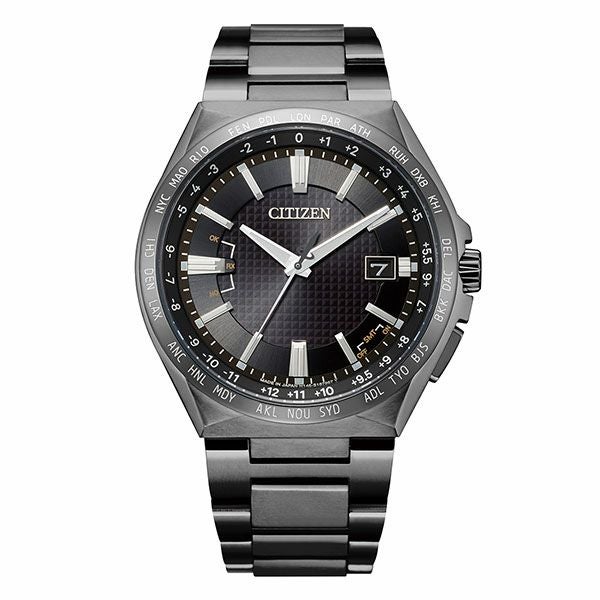 ATTESA Eco-Drive Black Titanium(TM) Series アテッサ エコ・ドライブ 
