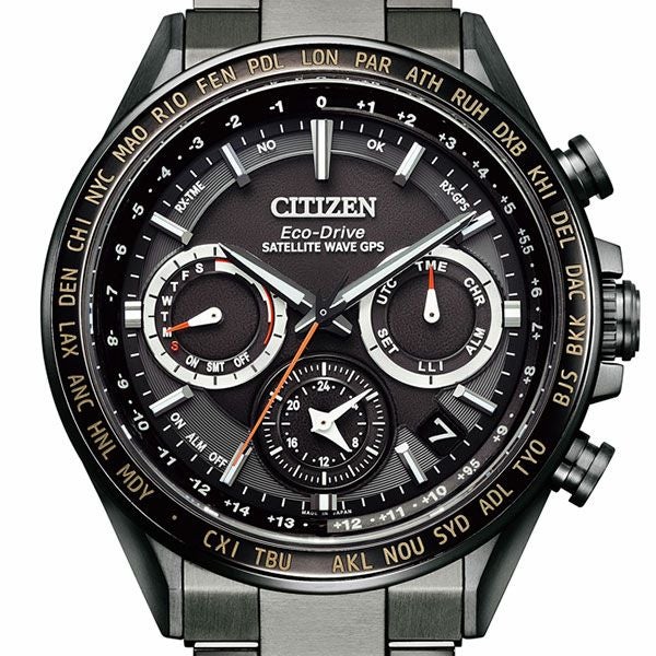 ATTESA Eco-Drive Black Titanium(TM) Series アテッサ エコ・ドライブ