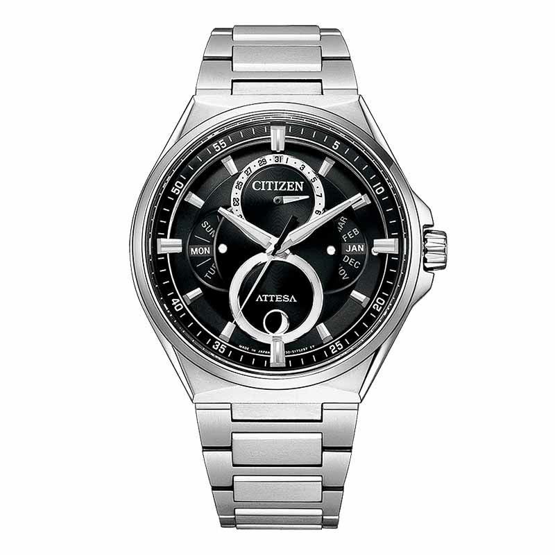 ATTESA Eco-Drive Triple Calendar Moon Phase アテッサ エコ 