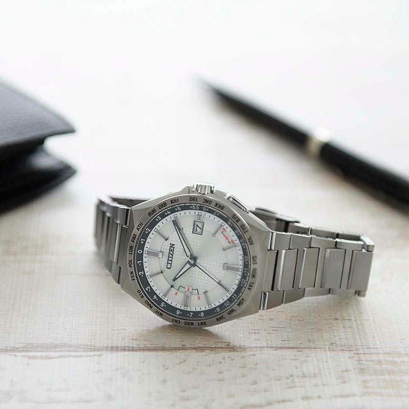 ATTESA Eco-Drive Radio Controlled Watch Direct Flight アテッサ 